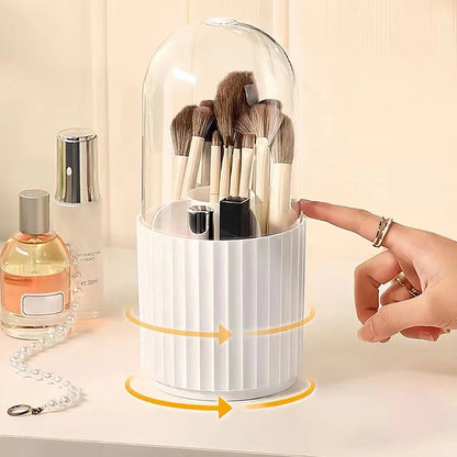 360-Degree Makeup Brush Organizer