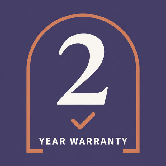 Arynora 2-Year Warranty protection badge