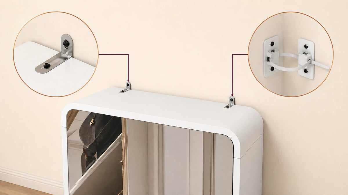 Arynora Vista 5 anti-tip support