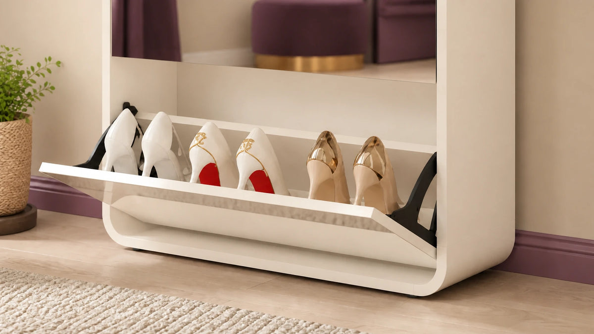 Arynora Vista 5 horizontal drawer capacity detail