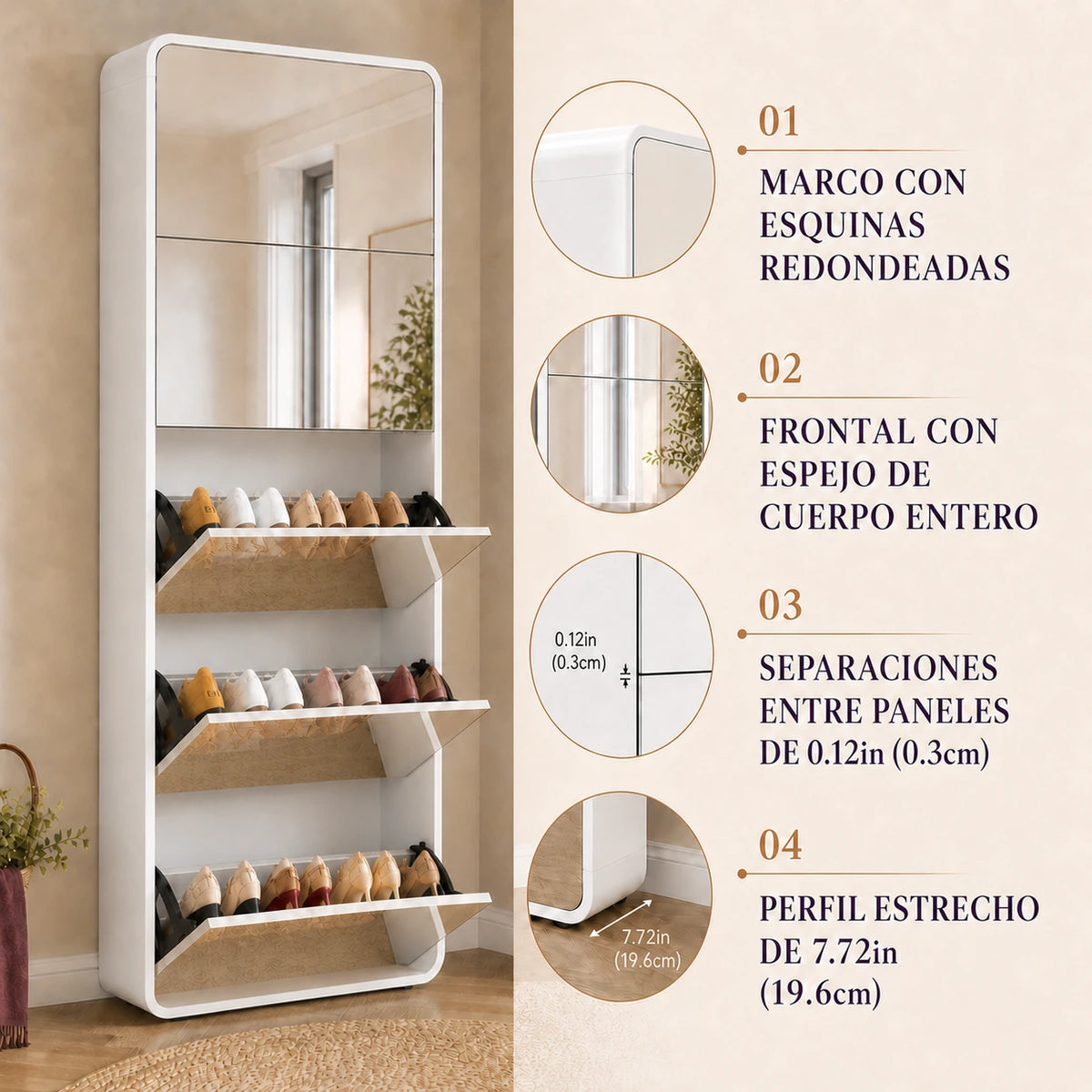 Cuatro características de Arynora Vista 5