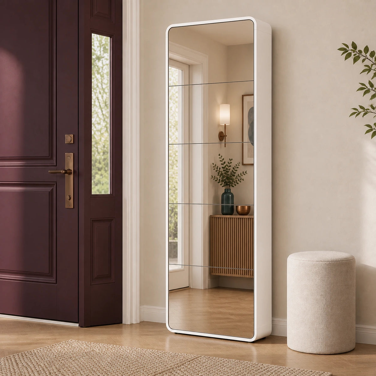 Full-length mirrored front of Arynora Vista 5
