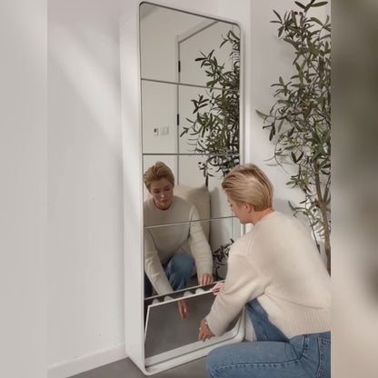 Arynora Vista 5 Mirror Shoe Cabinet product video